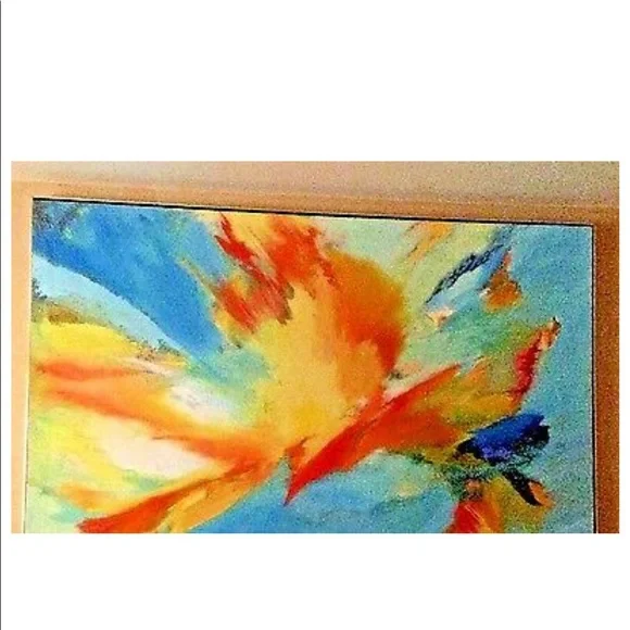 Mid Century Modern Large Oil Painting 1960’s - Picture 5 of 12